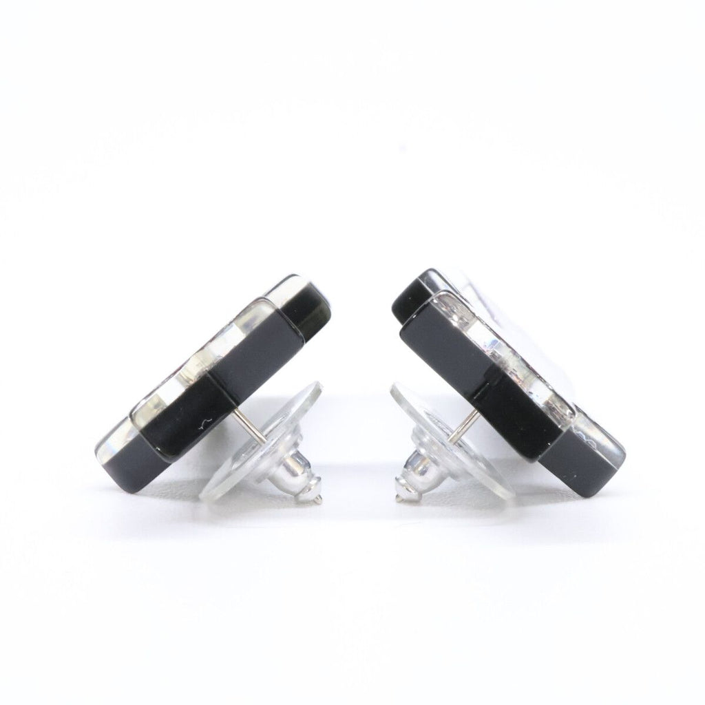 Chanel 17k Rhinestone CC Logo Shooting Star Earring — view 2