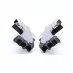 Chanel 17k Rhinestone CC Logo Shooting Star Earring — view 4