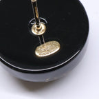 Chanel CC Logo Resin Metal Earring — view 7