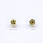 Chanel CC Logo Resin Metal Earring — view 5