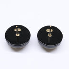 Chanel CC Logo Resin Metal Earring — view 6