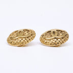 Chanel CC Logo Circle Earring — view 5