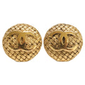 Chanel CC Logo Circle Earring