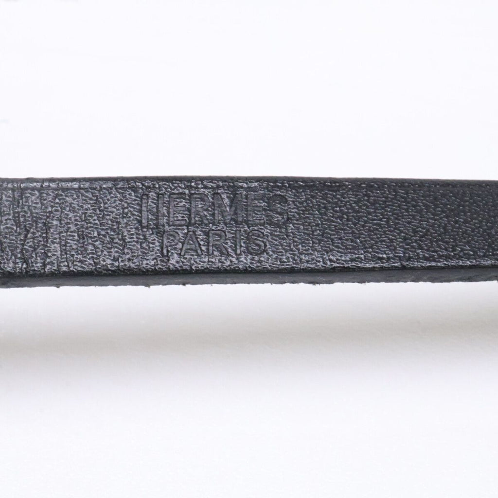 Hermes Behapi Triple Strand Leather Bracelet — view 9