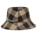 Dior Teddy-d Block Check Reversible Bob Hat 58 — view 5