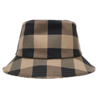 Dior Teddy-d Block Check Reversible Bob Hat 58 — view 3