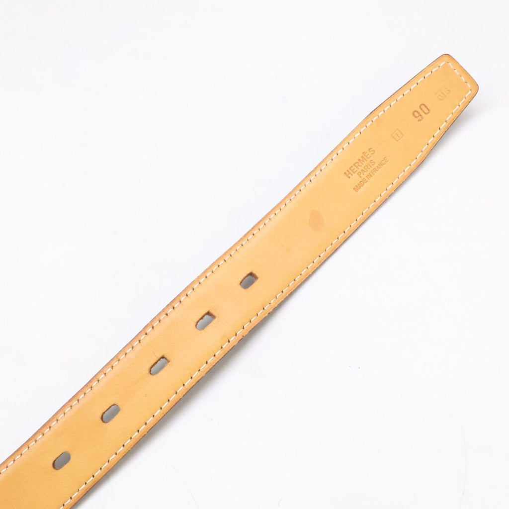 Hermes Buckle I Time Leather 90 Belt — view 7