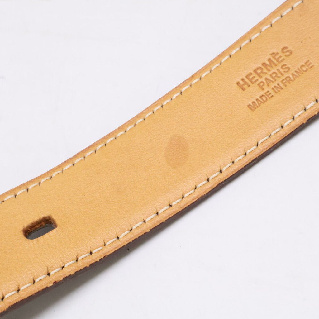 Hermes Buckle I Time Leather 90 Belt — view 9
