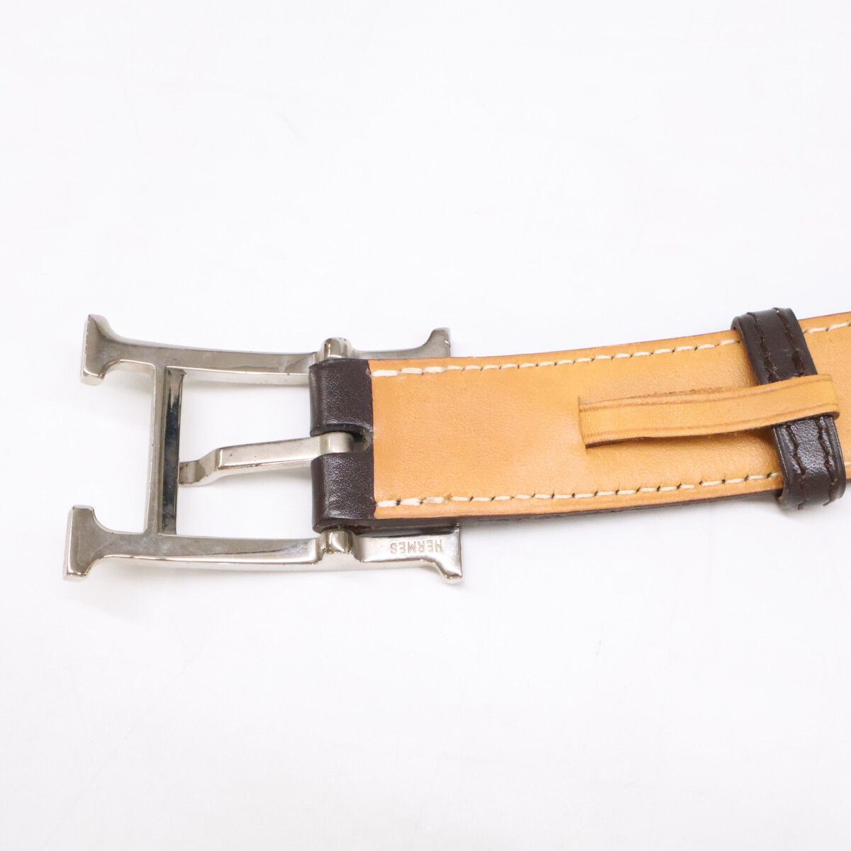 Hermes Buckle I Time Leather 90 Belt — view 5