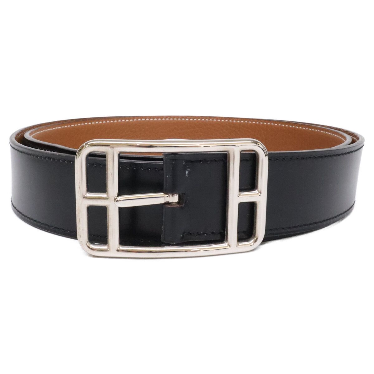 Hermes Cape Cod 32 a Box Calf Veau Togo Reversible 95