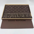 Louis Vuitton Echarpe Monogram Gradient Scarf Cashmere Brown