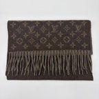 Louis Vuitton Echarpe Monogram Gradient Scarf Cashmere Brown — view 2
