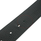 Gucci Interlocking Reversible Leather Buckle Belt 85 34 Black Brown — view 6