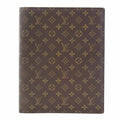 Louis Vuitton File Notebook Cover Monogram Agenda