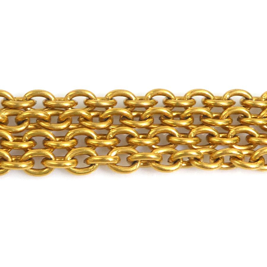 Chanel Necklace CC Logo — view 5