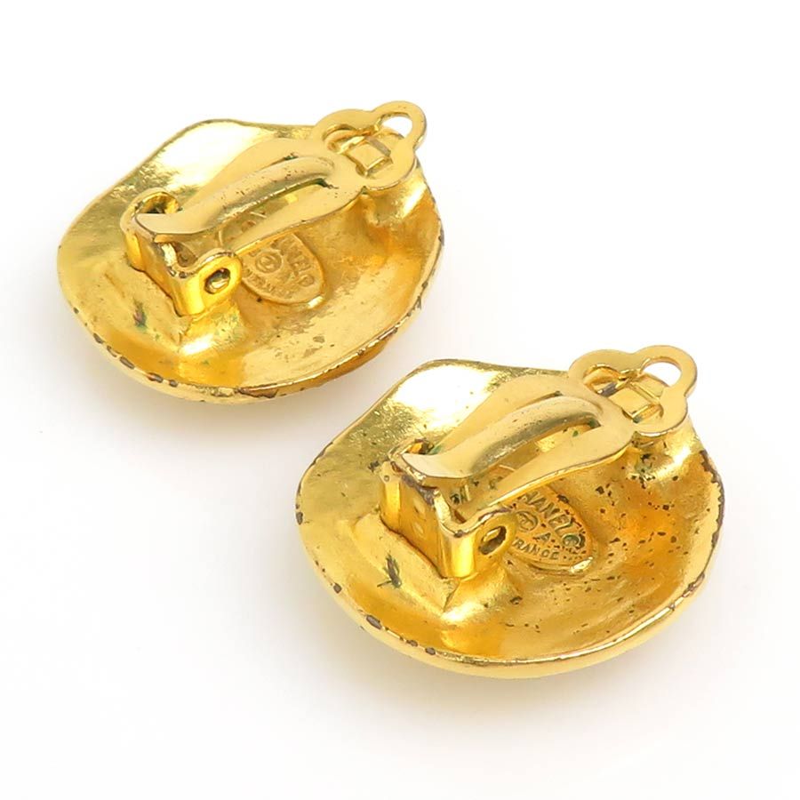 Chanel Earrings CC Logo — view 6