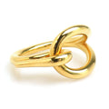 Hermes Scarf Ring Gold