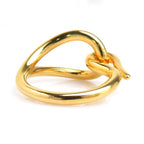 Hermes Scarf Ring Gold — view 5