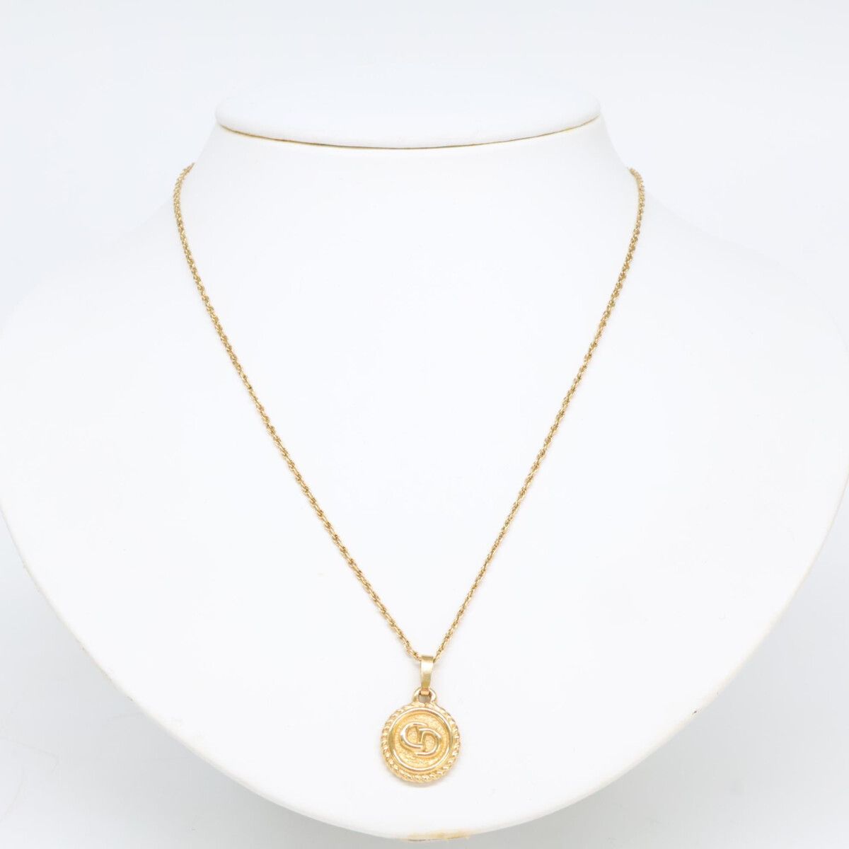 Dior CD Logo Top Chain Necklace — view 8