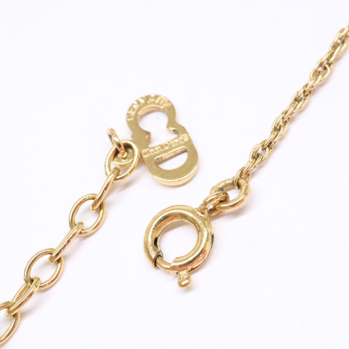 Dior CD Logo Top Chain Necklace — view 7