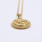Dior CD Logo Top Chain Necklace — view 4