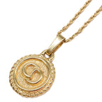 Dior CD Logo Top Chain Necklace