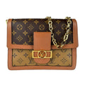 Louis Vuitton Shoulder Bag Monogram Reverse Dauphine