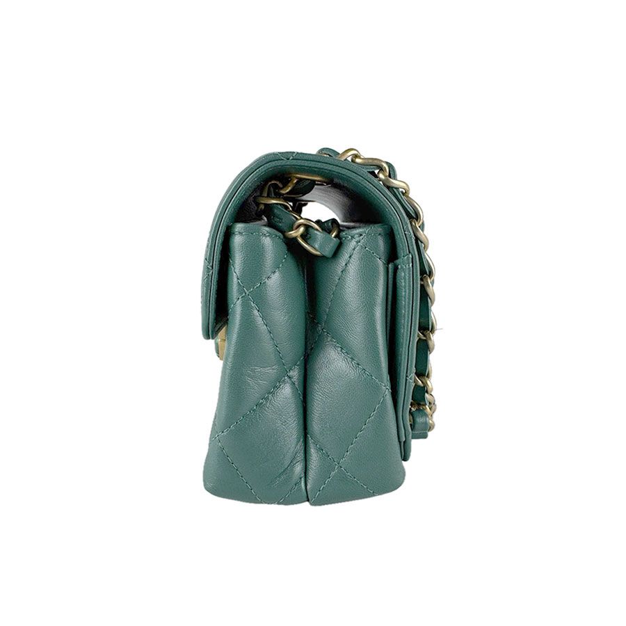 Chanel Shoulder Bag Green — view 2