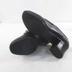 Hermes Constance Loafers Heels Buckle 36 Black Leather — view 7