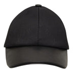 Louis Vuitton Monogram LV Fast Baseball Cap Black Leather Cotton — view 2