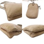 Prada Re Edition Re-Nylon Shoulder Bag Clochette Pouch Pink Beige YT — view 9