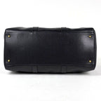 Chanel CC Logo Boston Bag 2-Way Caviar Leather Black — view 2