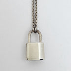 Louis Vuitton Pendentif Silver Lockit 925 Sterling Necklace — view 2