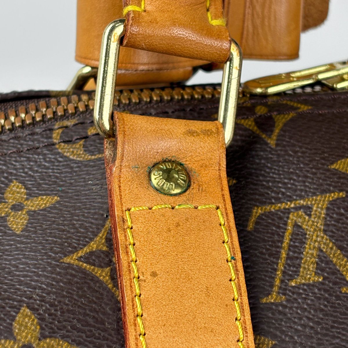 Louis Vuitton Keepall Bandouliere 50 2-Way Boston Bag Monogram Brown — view 5