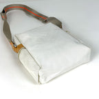 Louis Vuitton Weatherly Cup Crossbody Shoulder Bag Damier Geant White — view 2