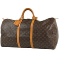 Louis Vuitton Keepall 60 Boston Bag Monogram Brown