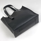 Loewe Anagram Buckle Horizontal Tote Leather Black — view 2