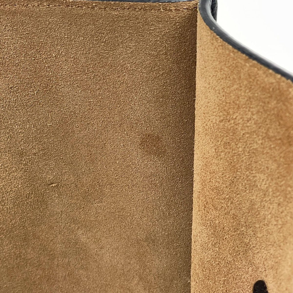 Loewe Anagram Buckle Horizontal Tote Leather Black — view 8