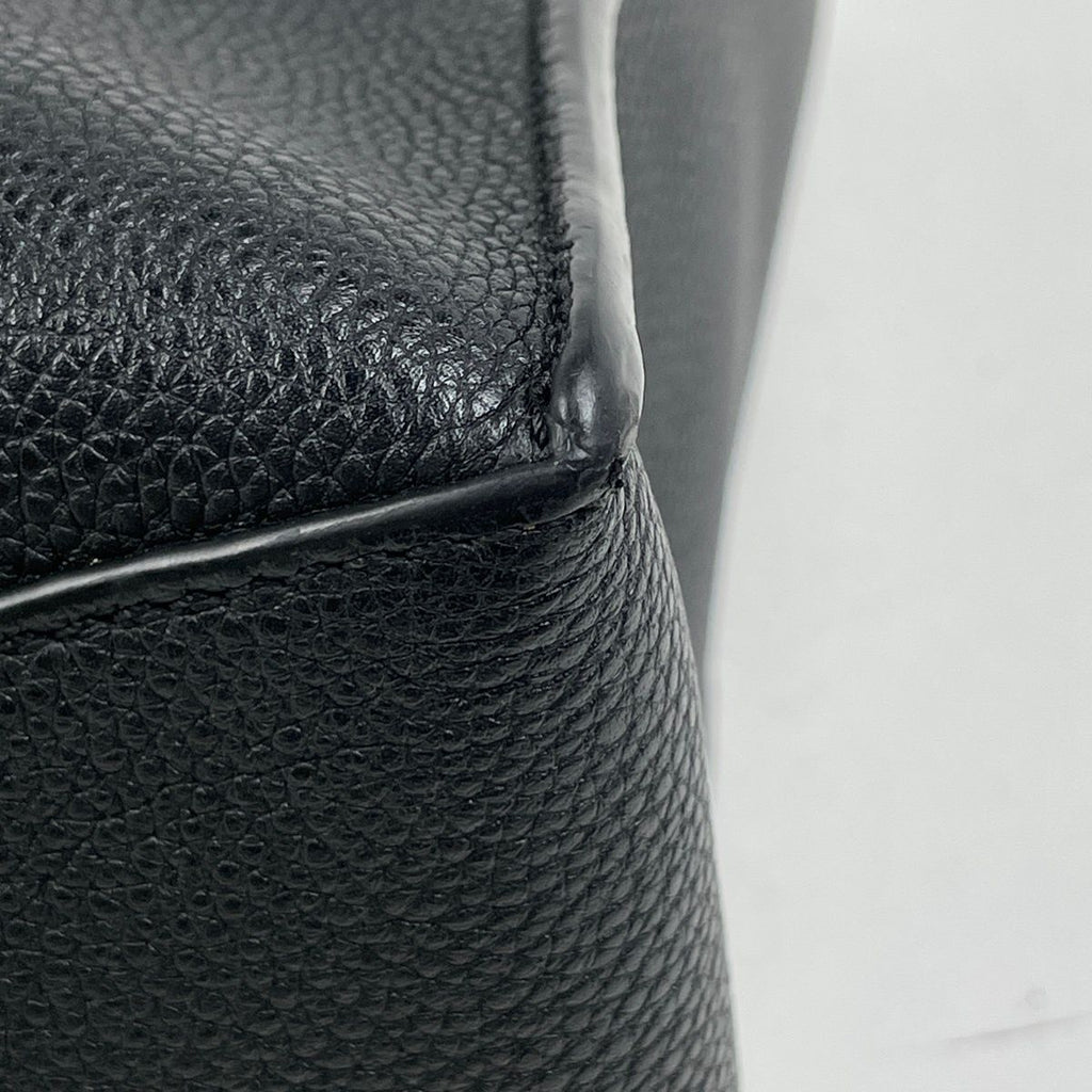 Loewe Anagram Buckle Horizontal Tote Leather Black — view 3