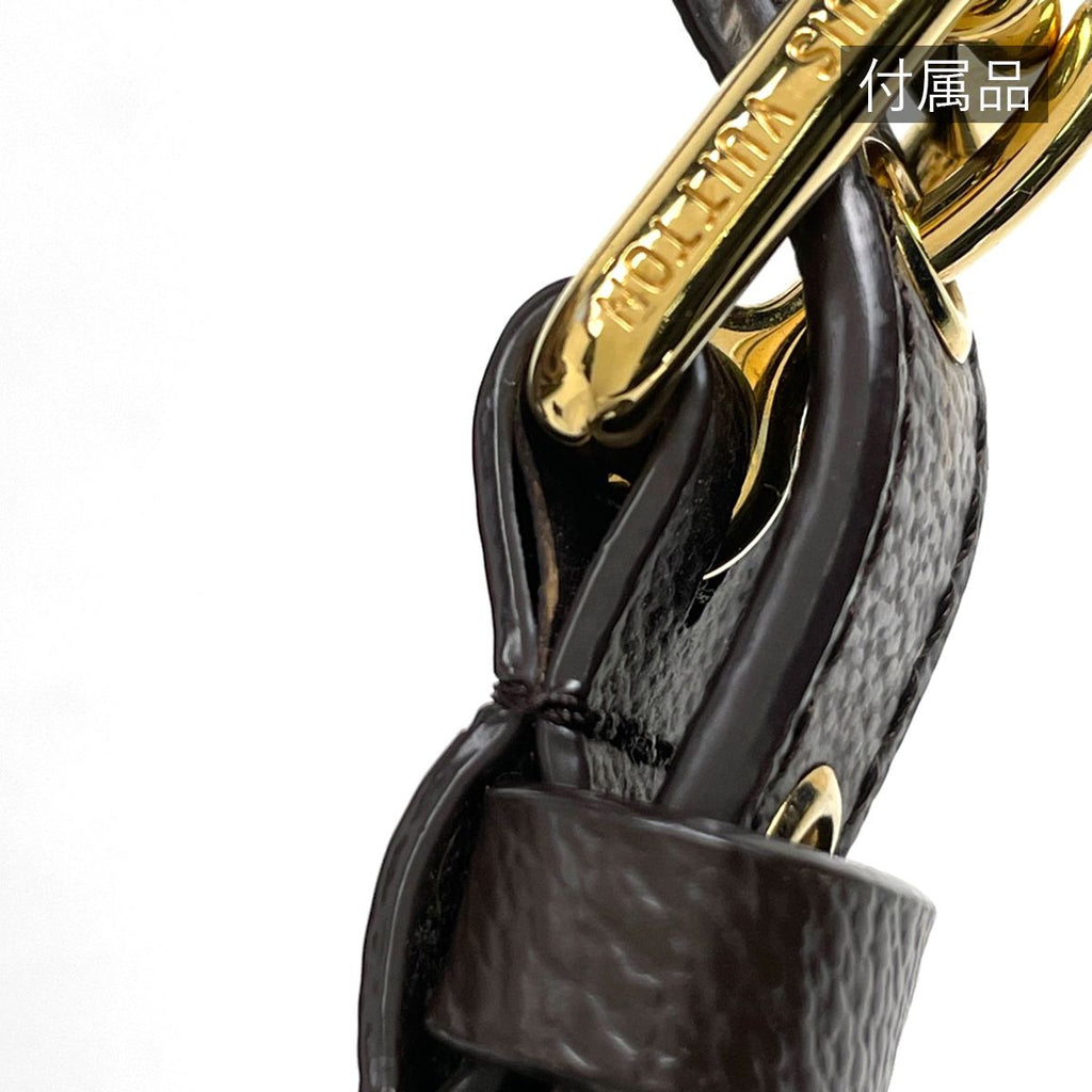 Louis Vuitton Pallas Shoulder Bag 2-Way Monogram Brown Aurore — view 8