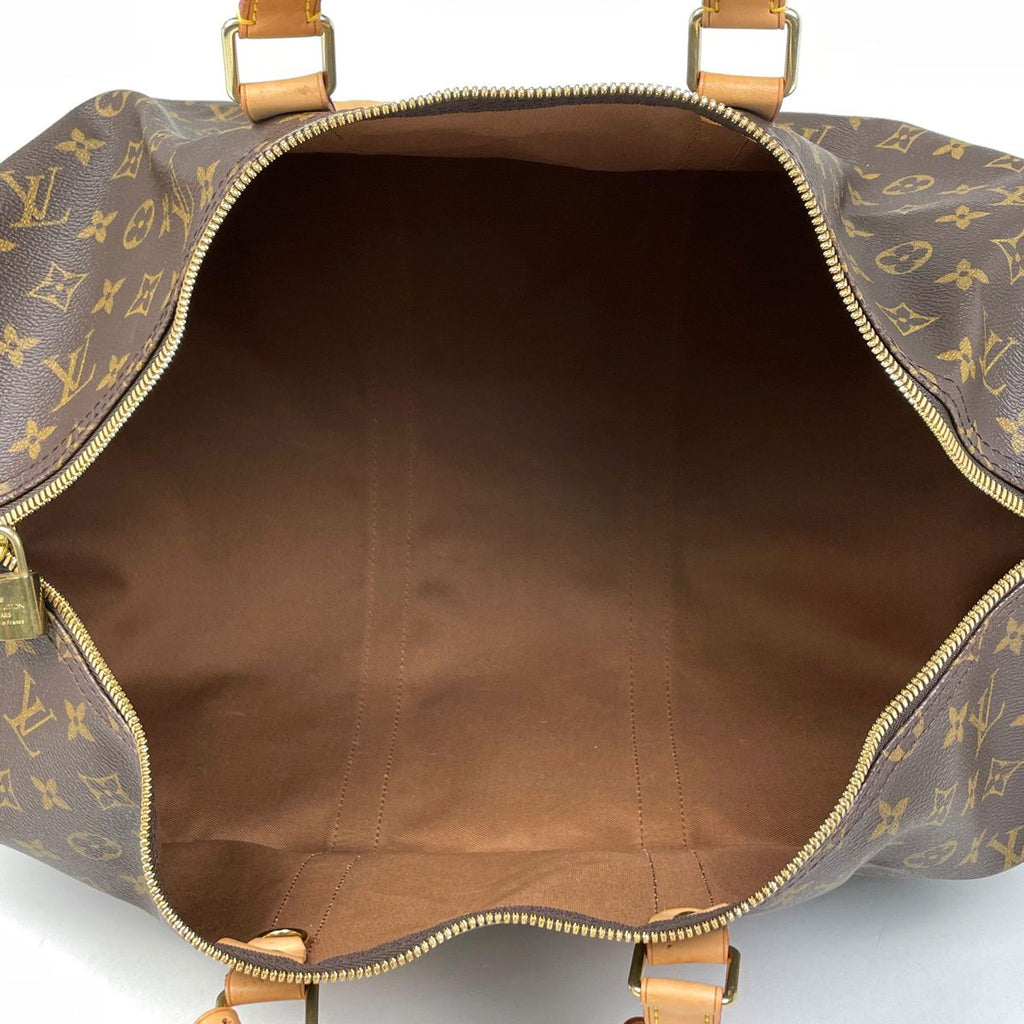 Louis Vuitton Keepall 50 Boston Bag Monogram Brown — view 9
