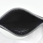 Gucci Logo Card Case Script Leather Black — view 6