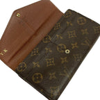 Louis Vuitton Wallet Monogram Portefeuille Sarah Brown Initial — view 3