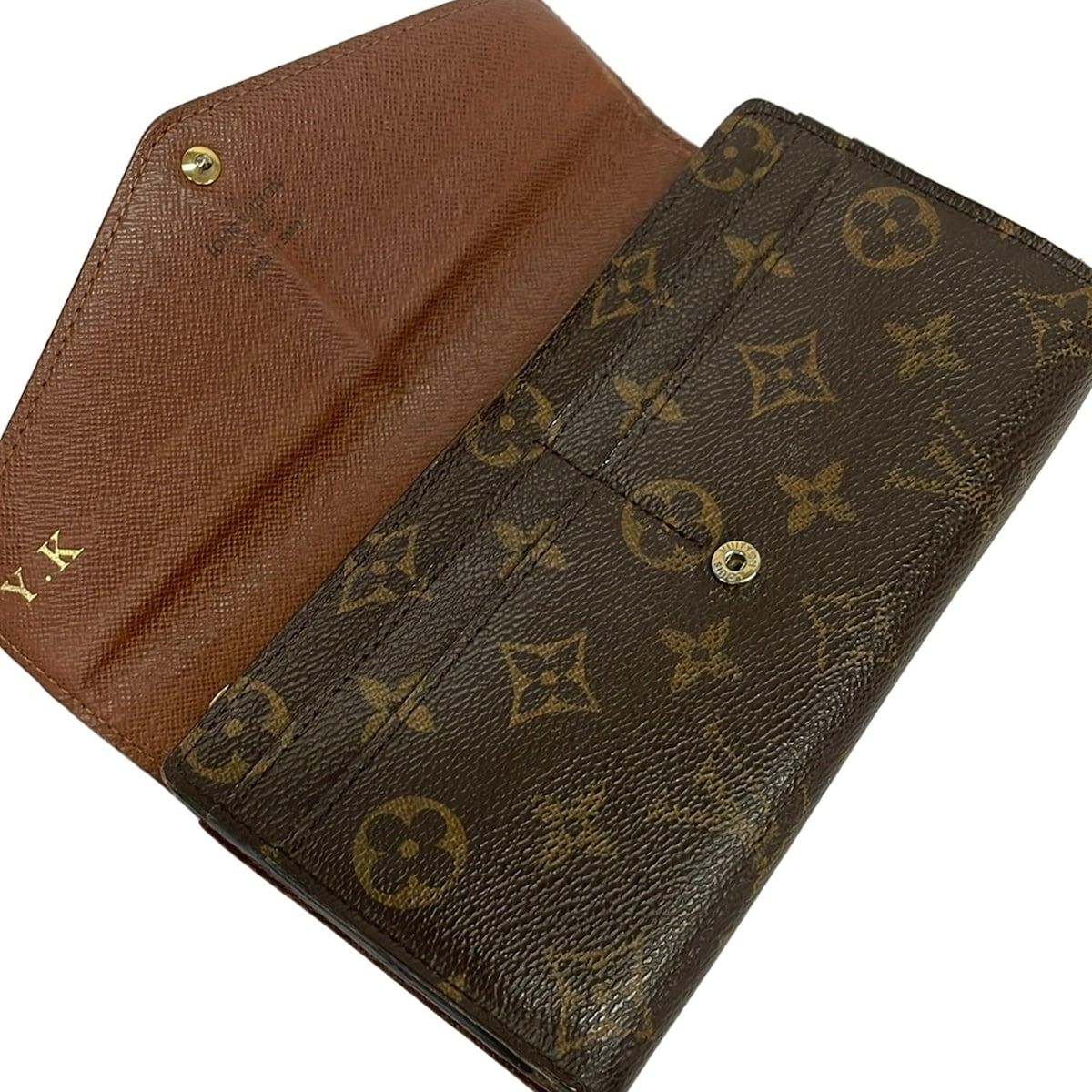 Louis Vuitton Wallet Monogram Portefeuille Sarah Brown Initial — view 3