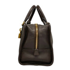 Loewe Handbag Amazona 28 Dark Brown Leather — view 4