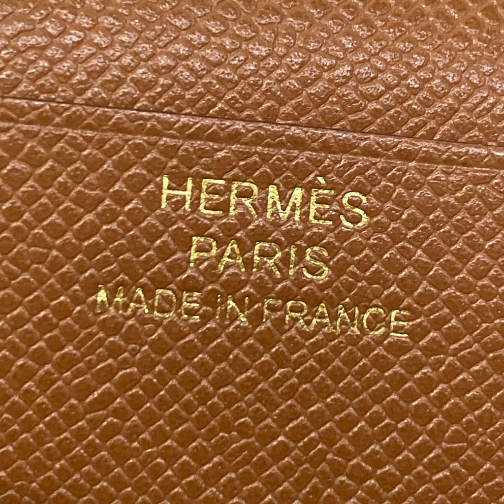 Hermes Wallet Bearn Souffle Gold — view 6