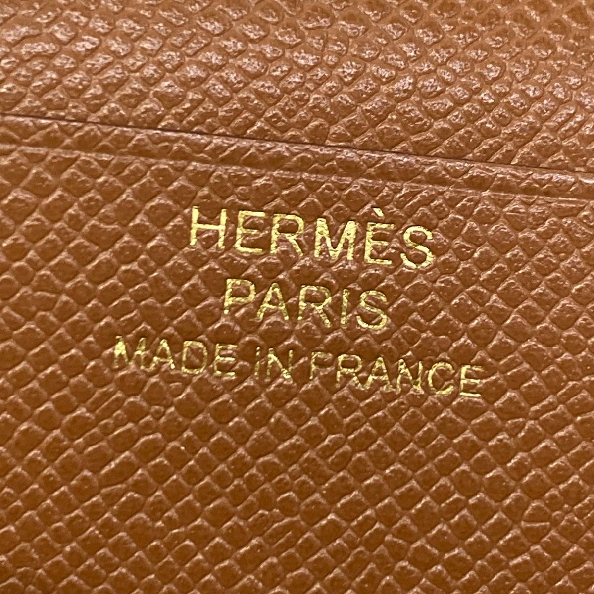 Hermes Wallet Bearn Souffle Gold — view 6