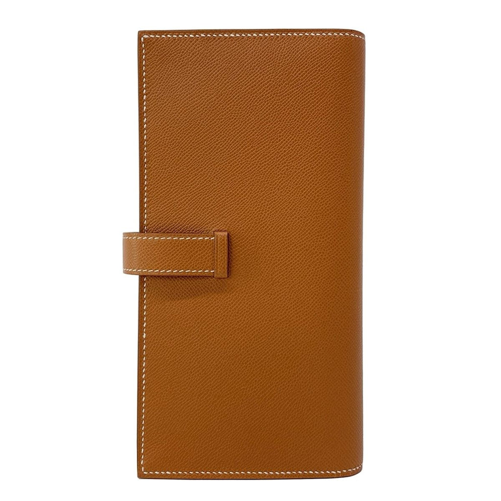 Hermes Wallet Bearn Souffle Gold — view 2