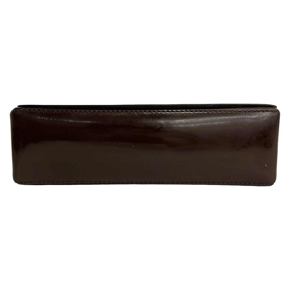 Gucci Shoulder Bag Dark Brown Leather — view 5