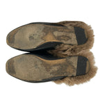 Gucci Mules Horsebit Black Beige Leather — view 4
